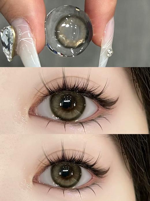 Kaylens月抛 · 春桃姬灰&春桃姬棕&春桃姬粉&春桃姬蓝｜ 14.2mm实际着色中等直径  月抛 商品图5