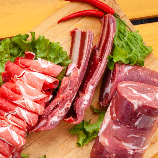 【扎鲁特草原羊肉】原切羊排6斤 内蒙古小羊 商品图2