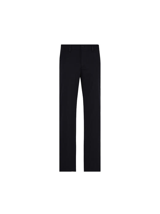 callisto藏青桑蚕丝混纺休闲裤 SSCPW016C 商品图3