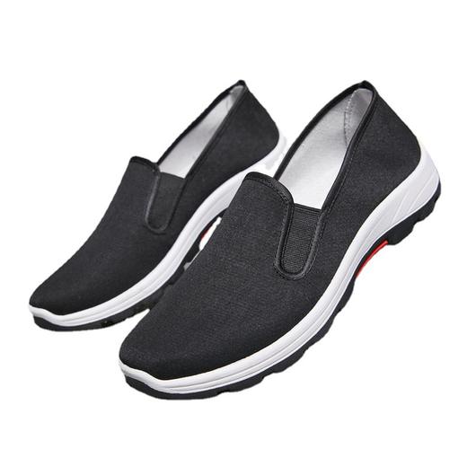 【爸爸鞋新宠 必备良品！】老北京布鞋男，舒适透气，畅享清凉，让你的脚步走进时尚，防滑帆布，随心搭配，老人鞋都适合，时尚休闲，百搭百变，让你的生活精彩 商品图4