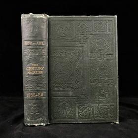 1888年11月-1889年4月 世纪杂志 数百幅插图 漆布精装16开