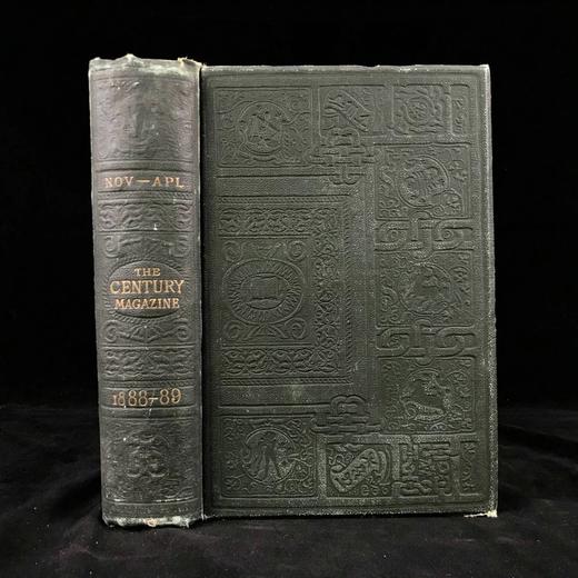 1888年11月-1889年4月 世纪杂志 数百幅插图 漆布精装16开 商品图0