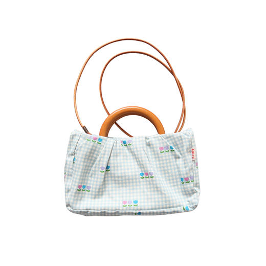 HUJI祤集sunrise手提斜挎包插画花花 商品图0