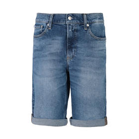 卡尔文·克莱恩（Calvin Klein）CK牛仔短裤男士夏季卷边时尚简约休闲短裤 11480