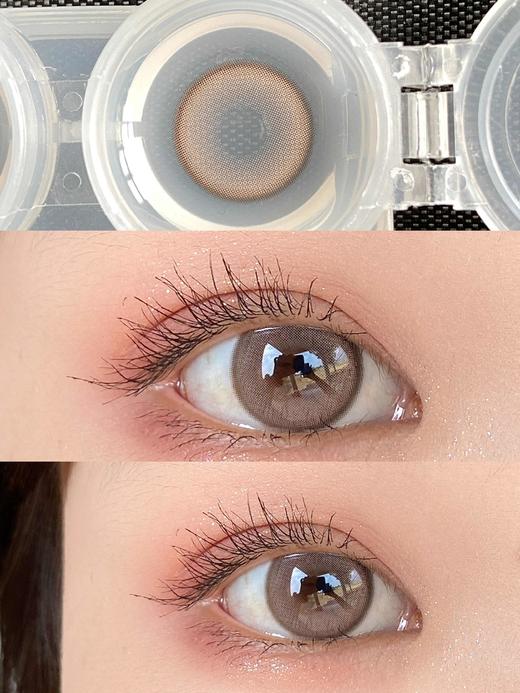 【中直径】VOKIVOKI-奶油雾灰-14.2mm【年抛 0-1000度 无525/575】 商品图13