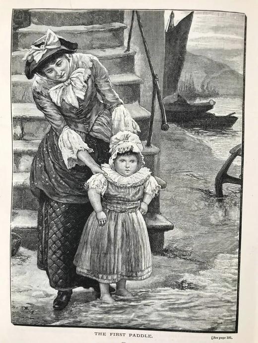 1893年 家庭箴言杂志 约百幅插图 漆布精装16开 商品图6