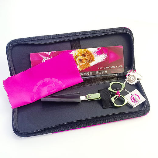 铝柄小弯剪 6寸/6.5寸205# CKU GROOMER CLUB 学校推荐款 宠物美容剪 商品图4