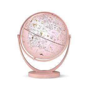 北斗AR地球仪20cm双子座灯光智能语音触控充电版儿童生日礼物3d凹凸立体磁悬浮地球仪小学生初中发光插电款球