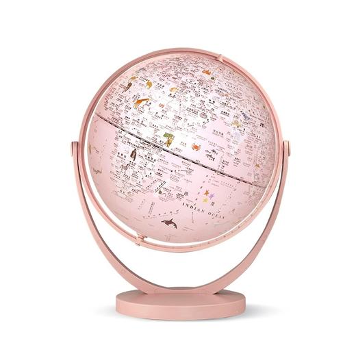 北斗AR地球仪20cm双子座灯光智能语音触控充电版儿童生日礼物3d凹凸立体磁悬浮地球仪小学生初中发光插电款球 商品图0