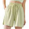 凉感防晒运动短裤女微阔弹力冰丝宽松瑜伽五分裤透气健身骑行短裤 商品缩略图4