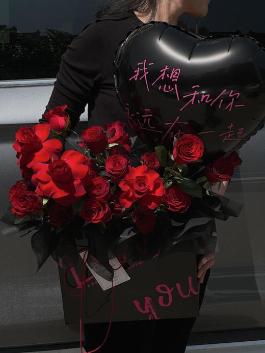 私有浪漫  红&黑  · 花盒 商品图0
