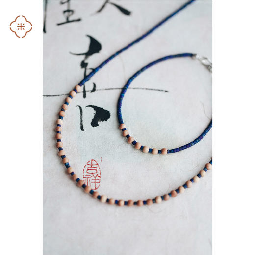 照着莫迪里阿尼的作品做的项链/手链  简单素净  和牛仔裤般配 商品图1