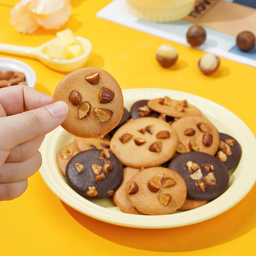 【送礼零食】榴莲坚果脆 & 夏威夷可可脆 铁盒装200g 商品图3