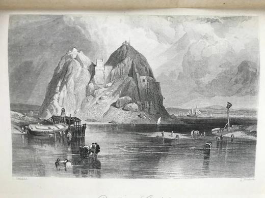 1871年 司各特《中洛锡安之心》 约7幅版画插图 漆布精装32开 商品图9