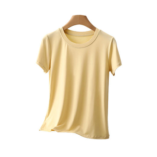 福利款丨60支 【木浆纤维】抗菌【优可丝】宽松短袖t恤衣凉感体恤 商品图5