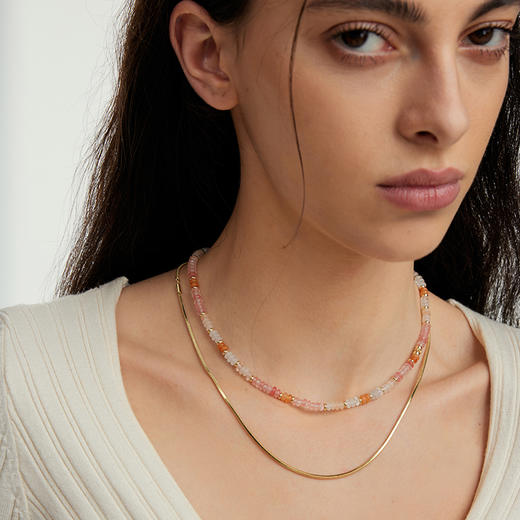 小众设计高级感 | ARSIS·秘密花园系列：元气桃桃项链 商品图0