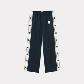 KENZO 高田贤三 男士徽标印花 VARSITY 休闲运动裤 蓝色 FD55 PA747 4IE 77