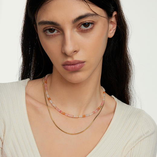 小众设计高级感 | ARSIS·秘密花园系列：元气桃桃项链 商品图1