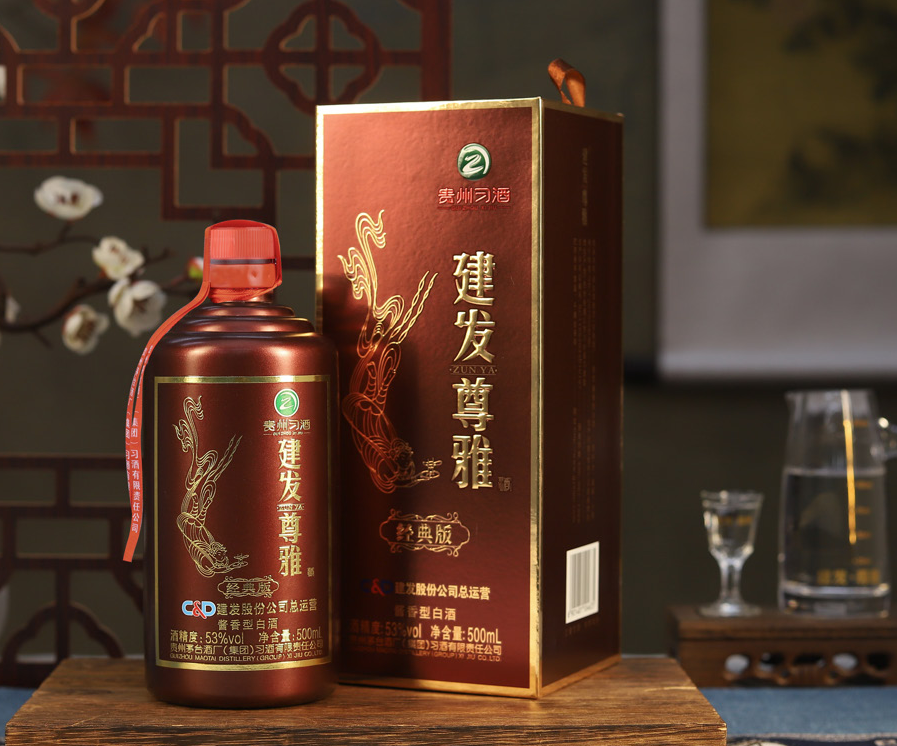 （买4瓶赠2瓶）建发尊雅（ 酱 ） 500ml*4【臻选好酒】