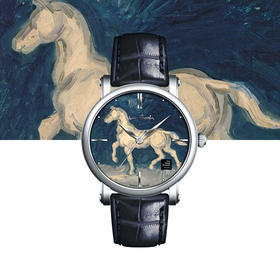 梵高（VanGogh）瑞士手表男-马的石膏像