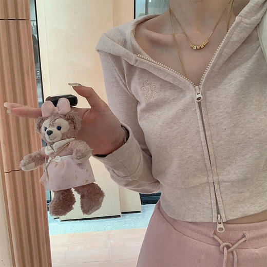 金蘑菇菇 卫衣+裙裤甜辣运动休闲两件套 商品图4