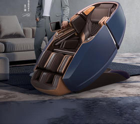 荣泰（RONGTAI） 智能按摩椅RT8900AI家用全自动太空豪华舱双子座沙发 蓝色