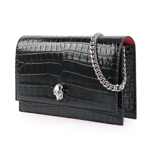 【超惠秒】亚历山大·麦昆 ALEXANDER MCQUEEN女士单肩包 骷髅头装饰链条包 商品图1
