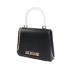 莫斯奇诺 MOSCHINO 女士手提包 简约字母图案PU革单肩包链条包 商品缩略图0