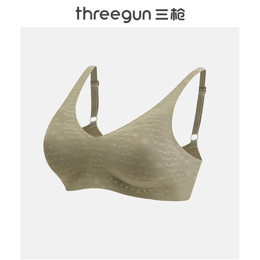 Threegun三枪(旗下百利安品牌)蕾丝肩带式文胸-B32201N11 商品图0
