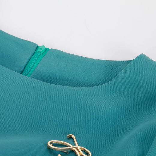 NF8G1斯尔丽瑟俪2023夏季新款赫本风简约时尚气质小晚礼服连衣裙 商品图4