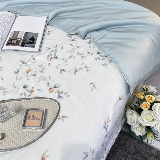 【下架】自然醒50支天丝夏凉被可水洗可机洗天丝夏被空调被子丝棉被芯夏天薄款KY 商品图3