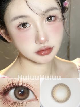 【小直径】VOKIVOKI-卡其肉桂-14.0mm【年抛 0-800度 无525/575】