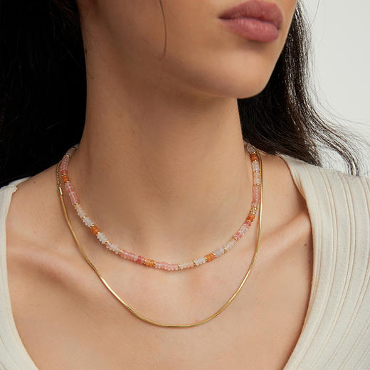 小众设计高级感 | ARSIS·秘密花园系列：元气桃桃项链 商品图5