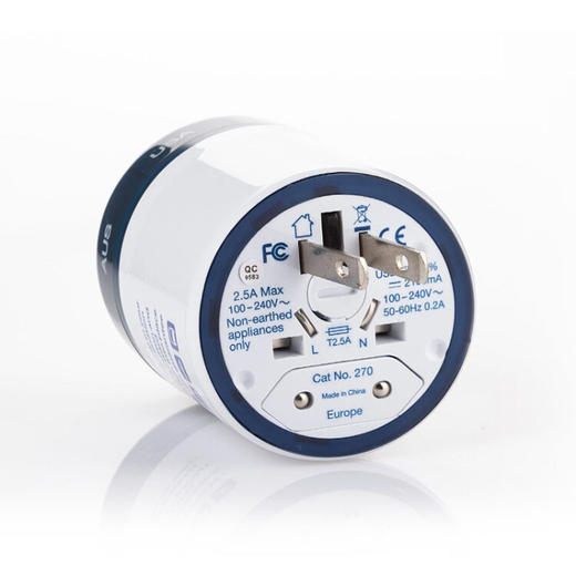 蓝旅（TRAVEL BLUE） 全球通用转换插头 多功能电源转换插座 商品图4