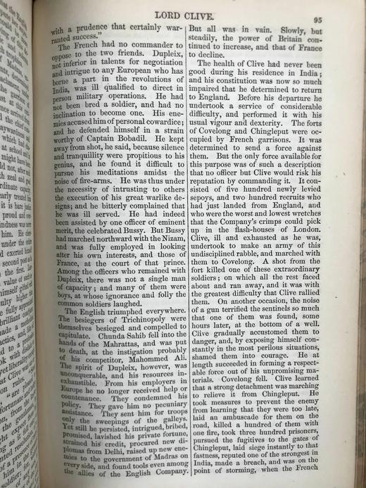 1854年 麦考莱评论与历史随笔集（全2卷合订本） 真皮精装32开 商品图7