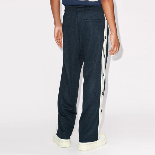 KENZO 高田贤三 男士徽标印花 VARSITY 休闲运动裤 蓝色 FD55 PA747 4IE 77 商品图2