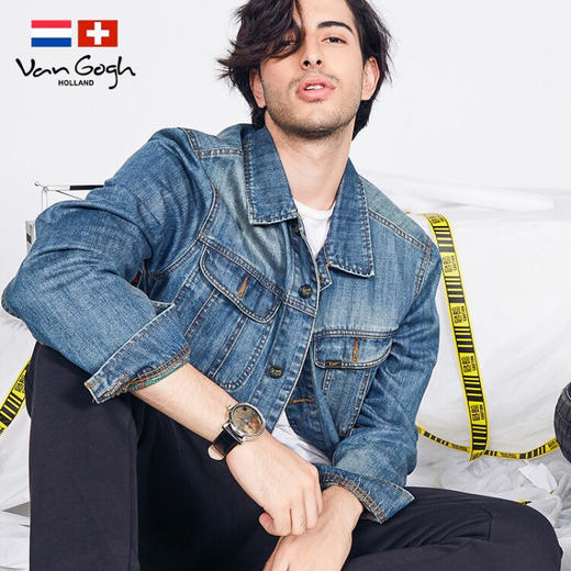 梵高（VanGogh）瑞士手表男-自画像 商品图1