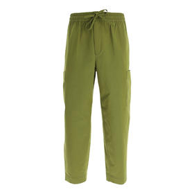 KENZO 高田贤三 男士棉质徽标贴花直筒休闲运动裤 军绿色 FD55 PA501 9RD 50