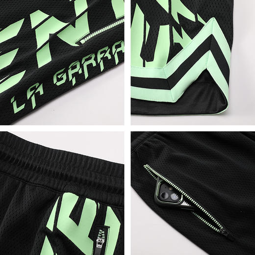 KELME卡尔美篮球短裤男2023夏季新款潮流美式针织透气运动五分裤 商品图3