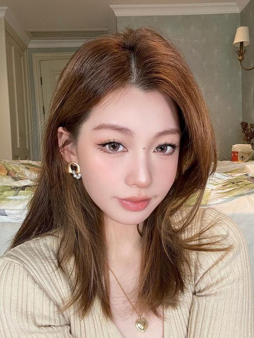 【中直径】VOKIVOKI-蜜桃透棕-14.2mm【年抛 0-1000度 无525/575】 商品图2