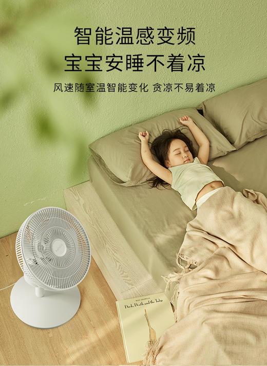 科西R6 R5空气循环扇静音风扇台立式家用对流落地电风扇变频遥控节能 商品图2