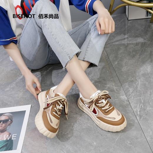 新品网纱松糕底透气舒适休闲鞋498B32524 商品图6