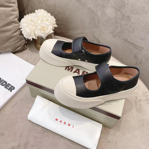 mari真皮大头休闲鞋 商品图3