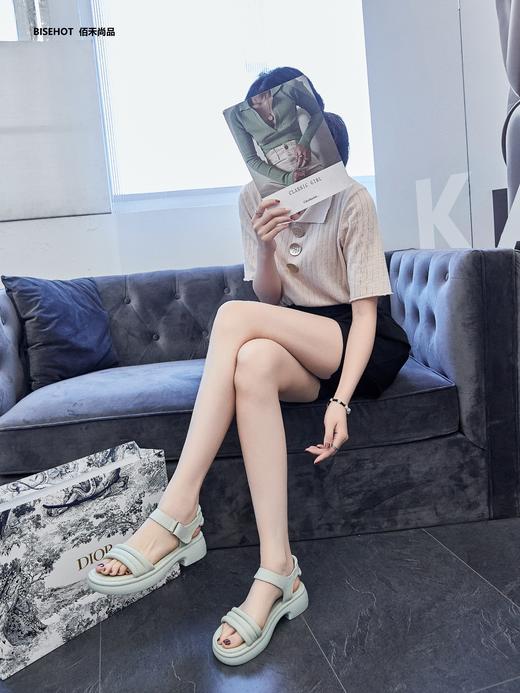 新品特材舒适松糕百搭休闲凉鞋394B32548 商品图3