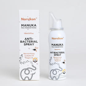 新西兰 Norvikon诺维肯 麦卢卡蜂蜜鼻通喷雾剂 （鼻喷）150ml/瓶