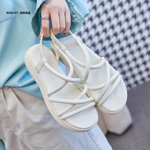 新品特材舒适松糕百搭休闲凉鞋394B32549 商品图6