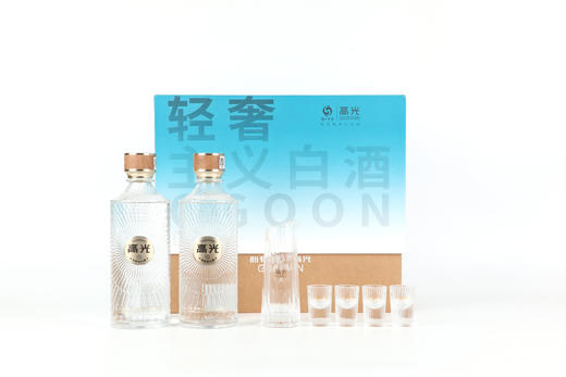 40.9度 泸州老窖  高光G1双瓶装 蓝色礼盒  500ml*2 泸州老窖官方旗舰店 商品图2