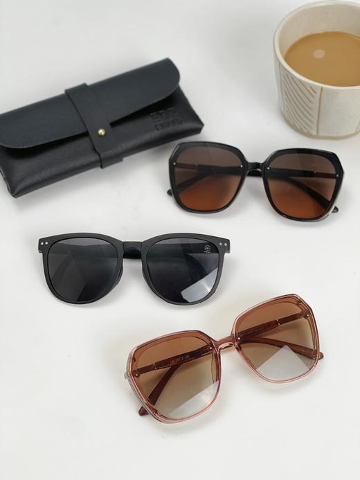 夏日防晒好物，墨镜和防晒帽仅少量库存，拍完下架，板娘自戴款墨镜是双茶色大框～湖州仓 商品图1