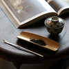安吉名家玉竹椭圆茶则 中式茶拨两件套 名家手工茶勺精磨镜面 茶室茶道零配 商品缩略图7