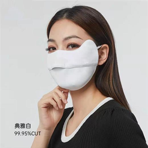 【全脸防晒！360度无死角防晒口罩】】夏季冰丝防晒口罩，轻薄透气，专业防晒面料，女防紫外线，遮阳面罩，护脸骑行防尘面纱，护眼角脸罩 商品图12